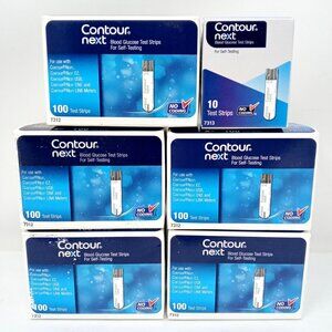 Contour Next Test Strips - Lot of 510 Strips NEW & SEALED